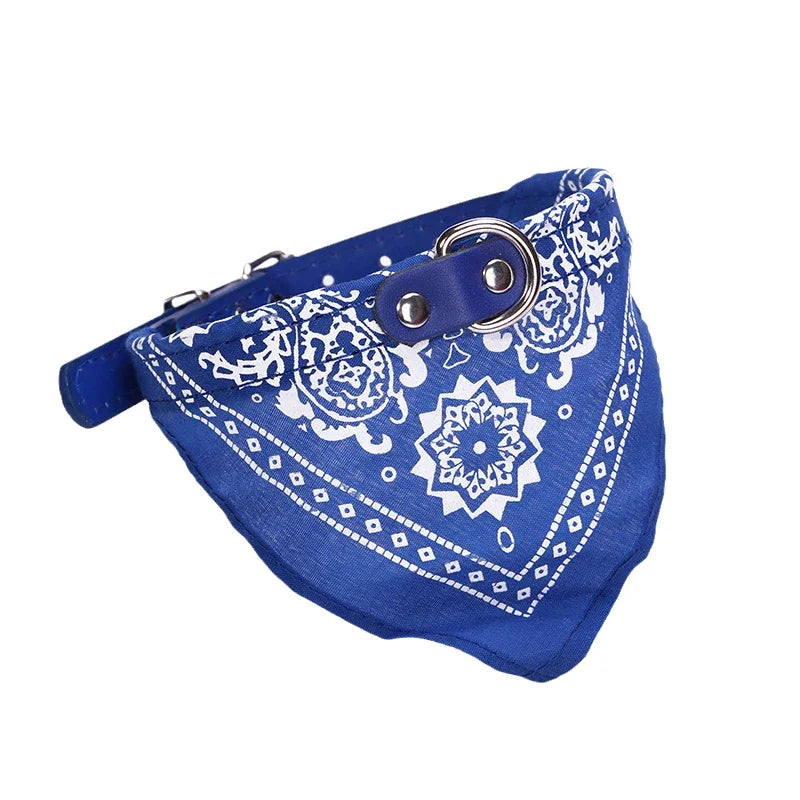 Adjustable Dog Collar with Scarf