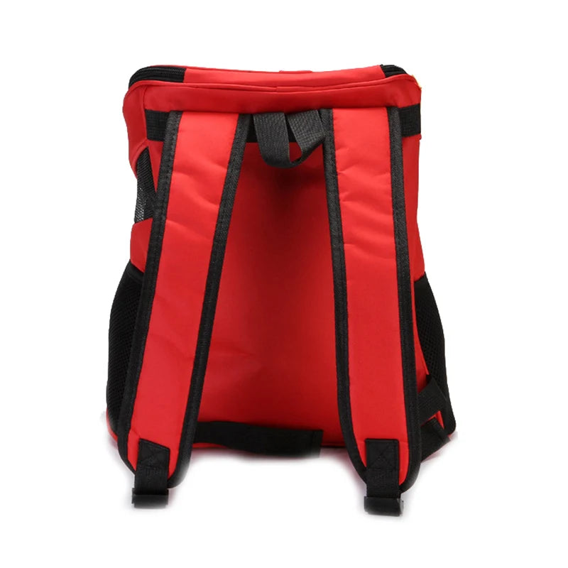 Summer Mesh Pet Dog Backpack Outdoor Travel Breathable Puppy Cat Carrying Bags for Small Dogs Carrier Pet Supplies Mochila Perro
