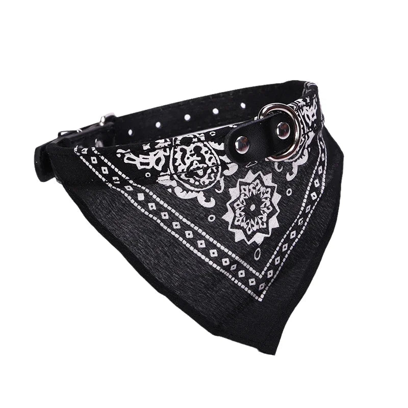 Adjustable Dog Collar with Scarf