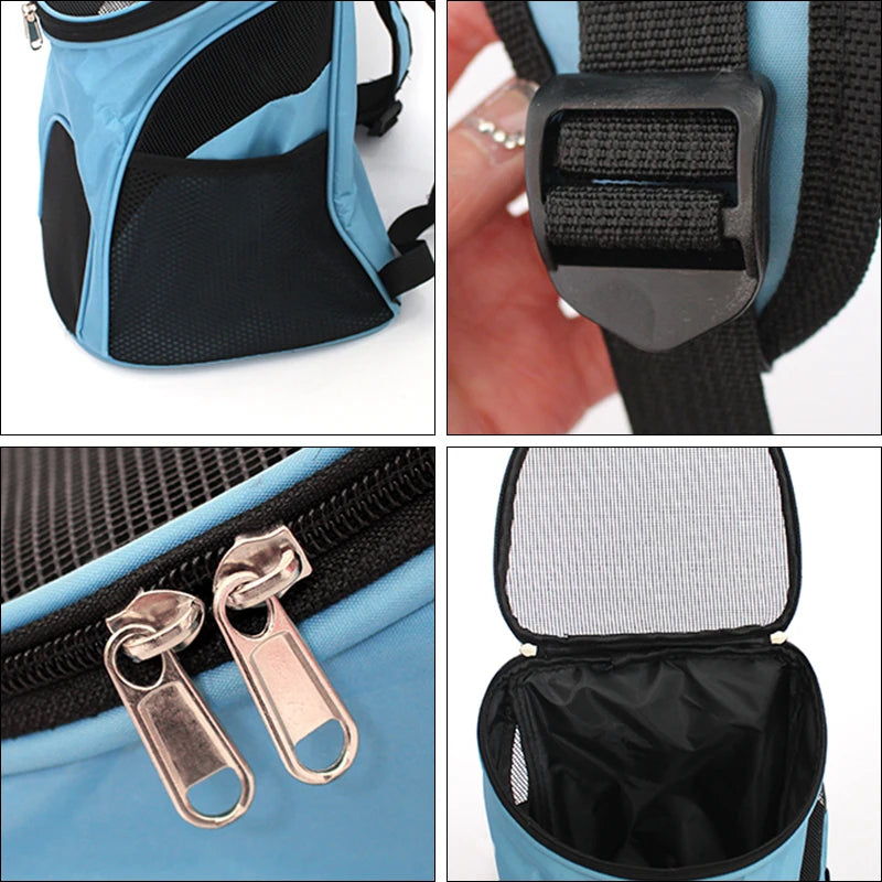 Summer Mesh Pet Dog Backpack Outdoor Travel Breathable Puppy Cat Carrying Bags for Small Dogs Carrier Pet Supplies Mochila Perro