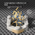 Double Layer Waterproof Nonslip Cat Litter Mat Washable Sand Trapping Pet Toilet Mat for Cat Cleanliness in Home