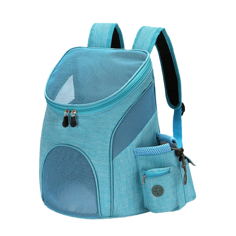 Summer Mesh Pet Dog Backpack Outdoor Travel Breathable Puppy Cat Carrying Bags for Small Dogs Carrier Pet Supplies Mochila Perro